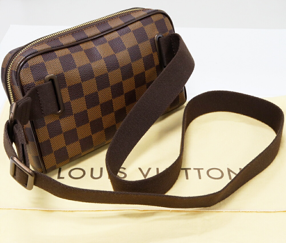 楽天市場】ルイヴィトン ボディバッグ ウエストバッグ ダミエ