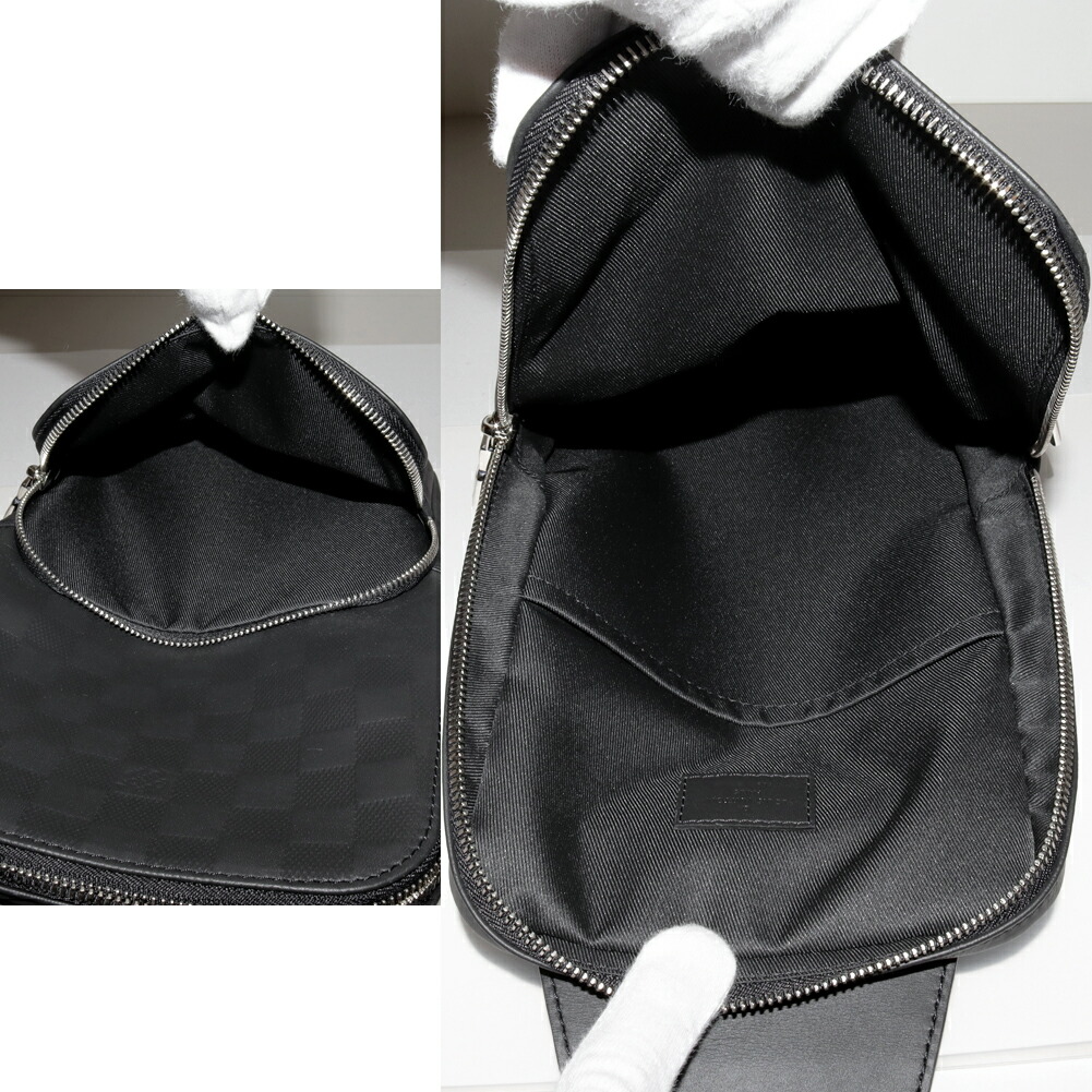 楽天市場】ルイヴィトン ボディバッグ ダミエアンフィニ オニキス