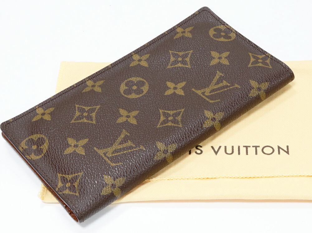 楽天市場】ルイヴィトン 長札入れ(小銭入れなし) モノグラム ポルト