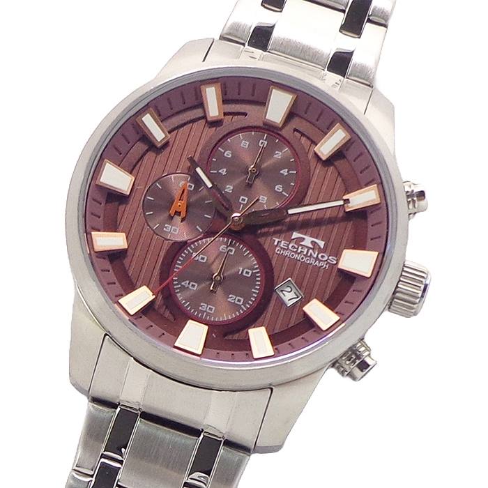 楽天市場】腕時計 メンズ ウォッチ テクノス TECHNOS T0B71-SA 1/10