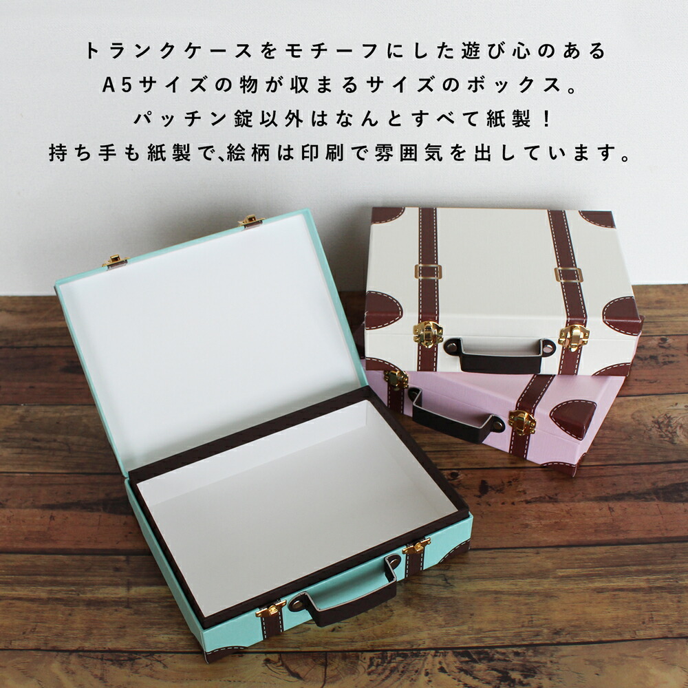 楽天市場】【TAKEMEKI】トラベルボックス A5 サイズ 紙製 (ピンク