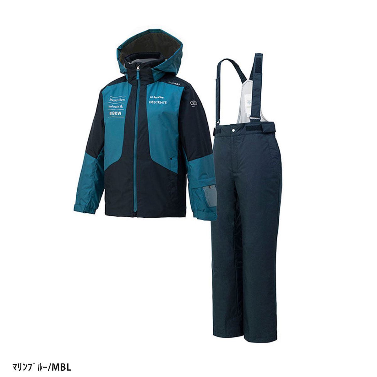 楽天市場】スキーウェア キッズ スノーウェア ジュニア デサント 上下