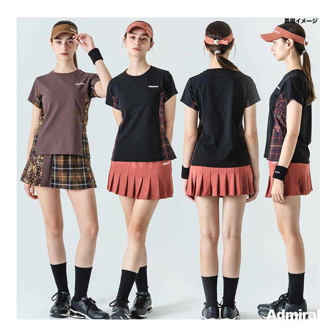 楽天市場】アドミラル Admiral テニスウェア レディス サイドフレア