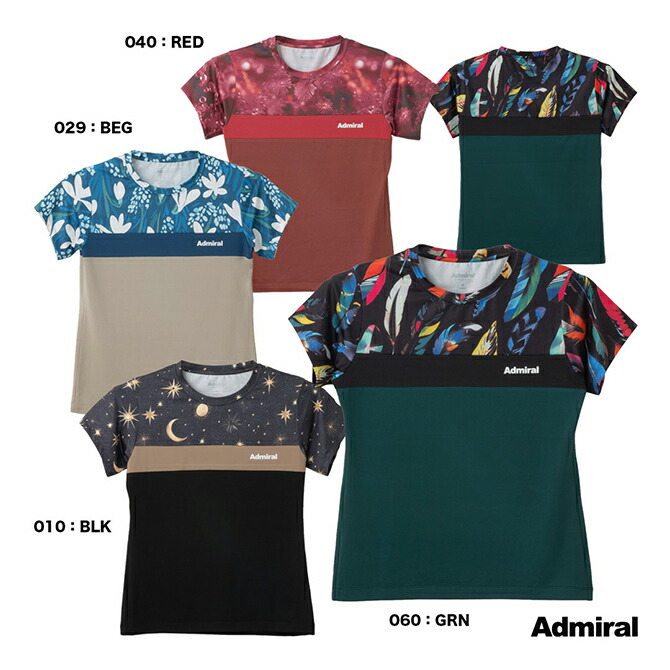 Admiral アドミラルテニスゲームシャツ Sサイズ 2025年度秋冬物