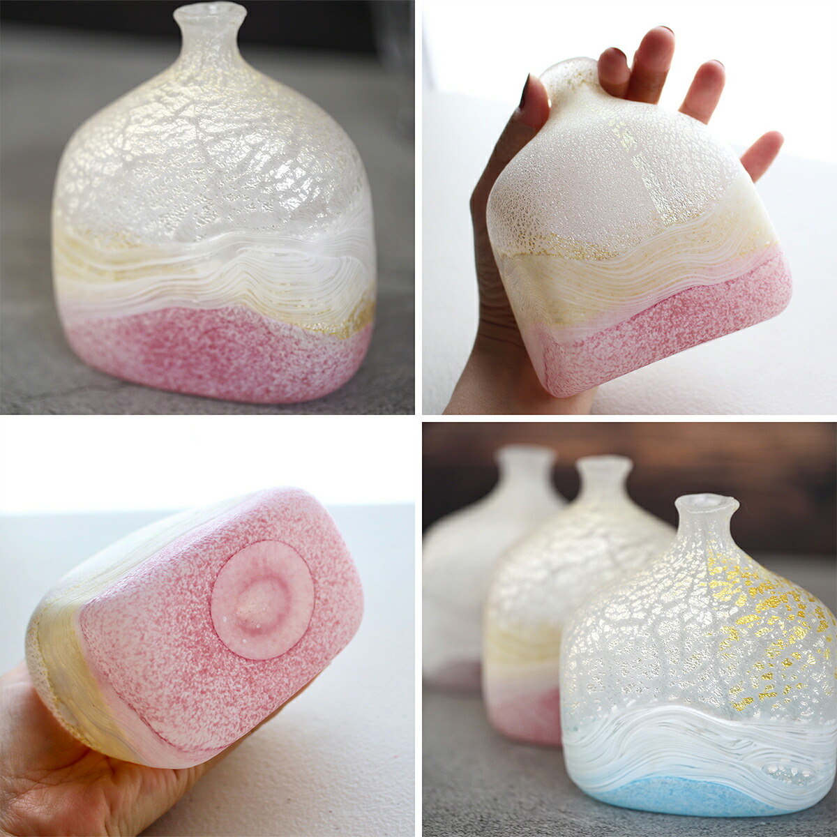 株式会社皓元国際商社様DRESDEN KRISTALL ピンク ガラス フラワー 株式