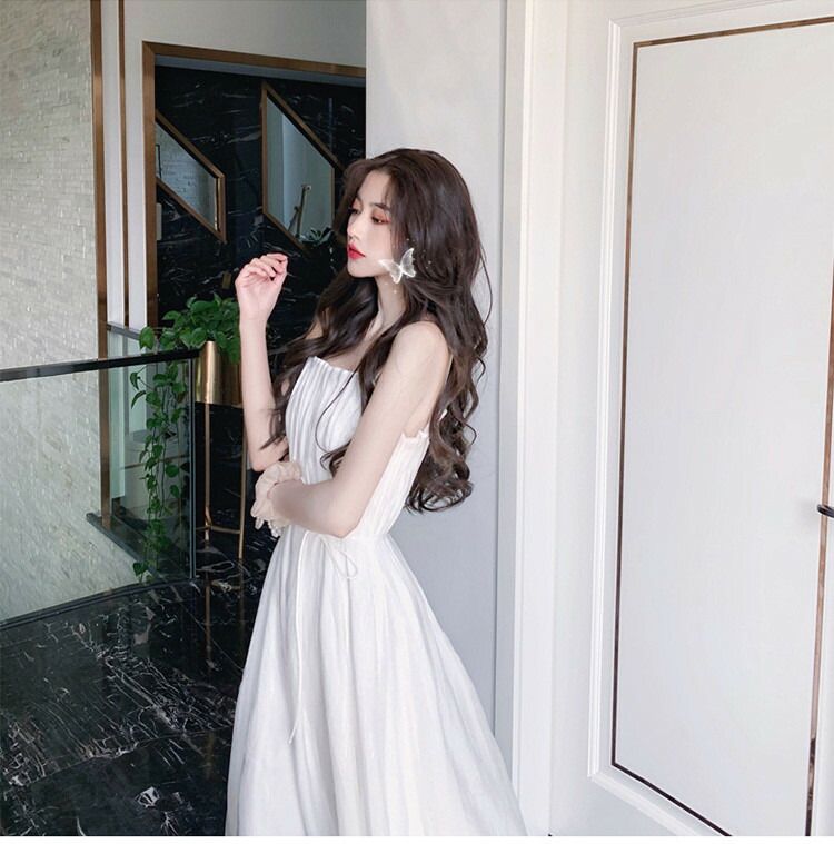 楽天市場】ワンピース 白 ミモレ丈 ダンス 白ワンピース カジュアル