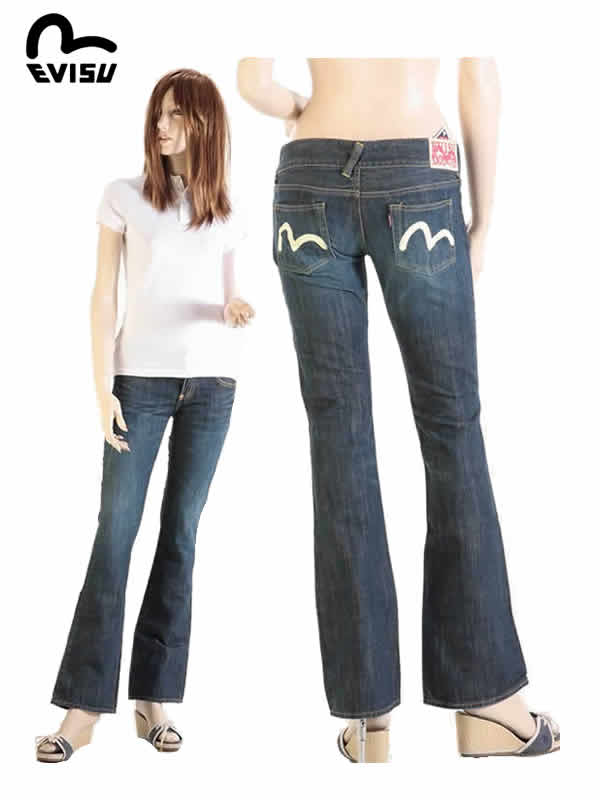 楽天市場】【訳あり】EVISU JEANS DONNA ED-90061 ヴィンテージ 限定