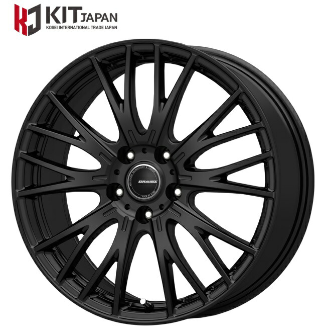 楽天市場】送料無料 4本セット ホイールのみ KITジャパン QRASIZ SE48