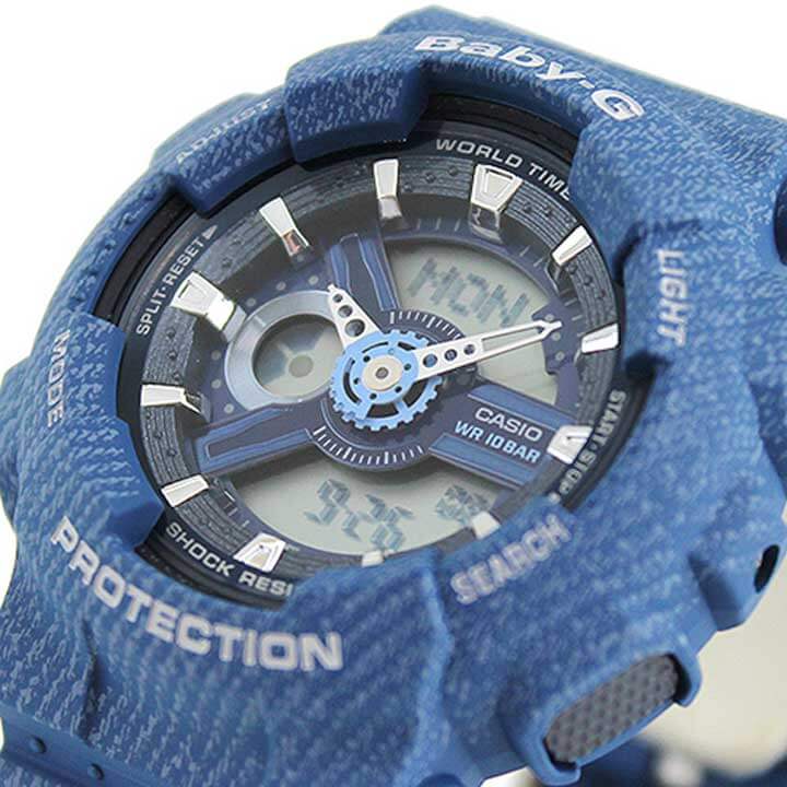 楽天市場】CASIO カシオ Baby-G ベビーG BA-110DC-2A2 BA110 海外