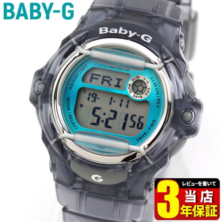 楽天市場】CASIO カシオ Baby-G ベビ－G カラーディスプレイ BG-169R