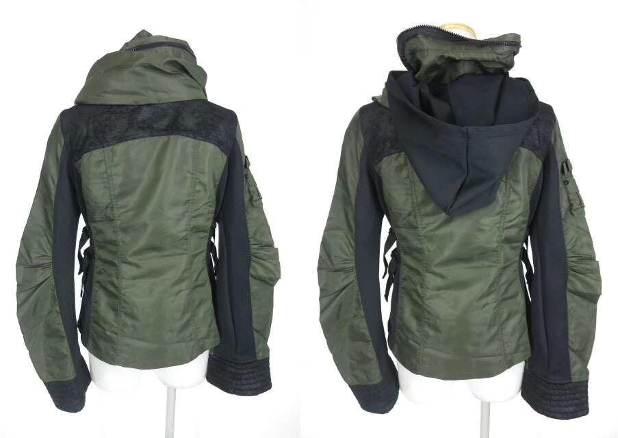 楽天市場】【中古】Qutie Frash / ミリタリーブルゾン キューティー