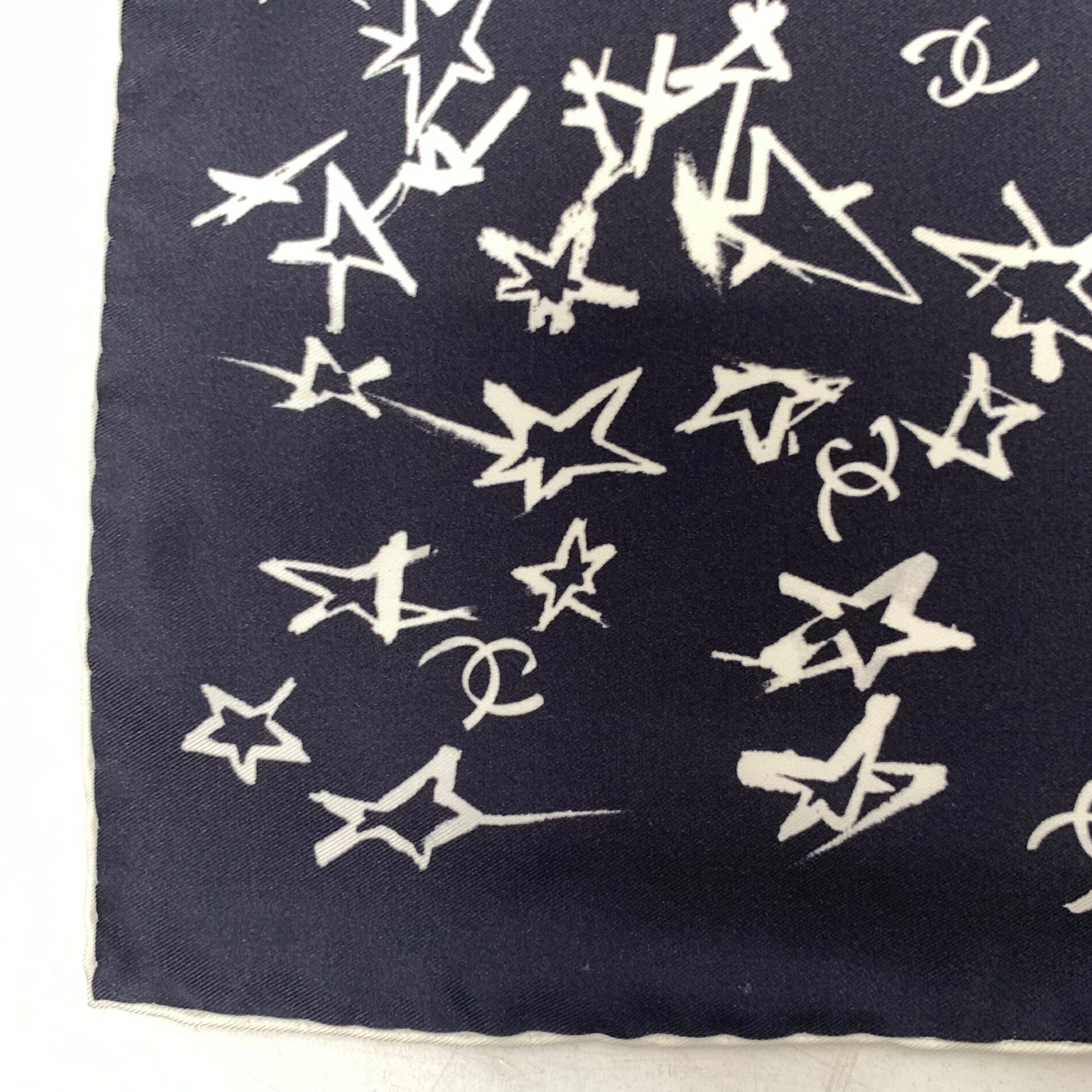 楽天市場】未使用品 CHANEL シャネル 22C シュシュ スカーフ 2点セット