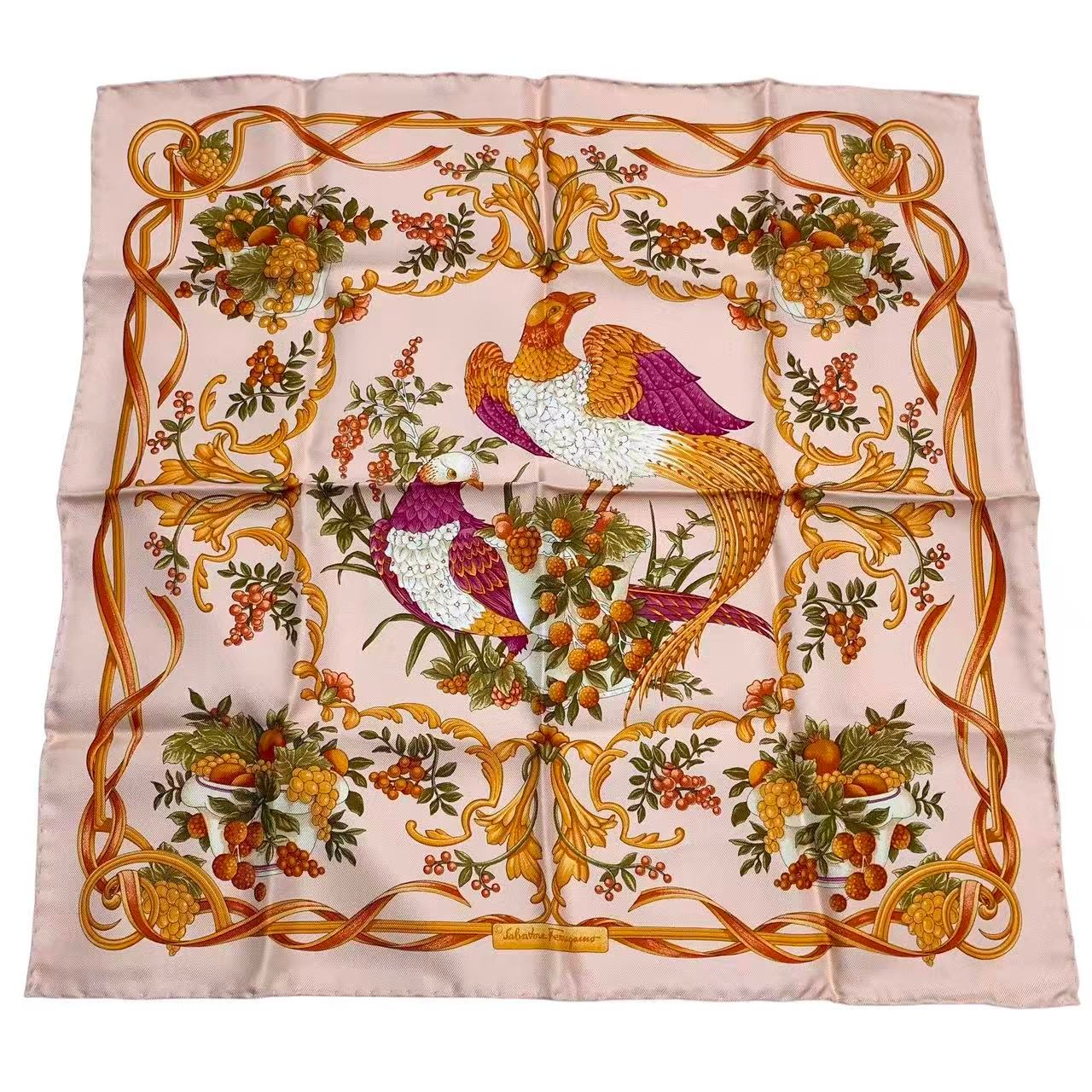 楽天市場】サルヴァトーレフェラガモ シルク スカーフの通販