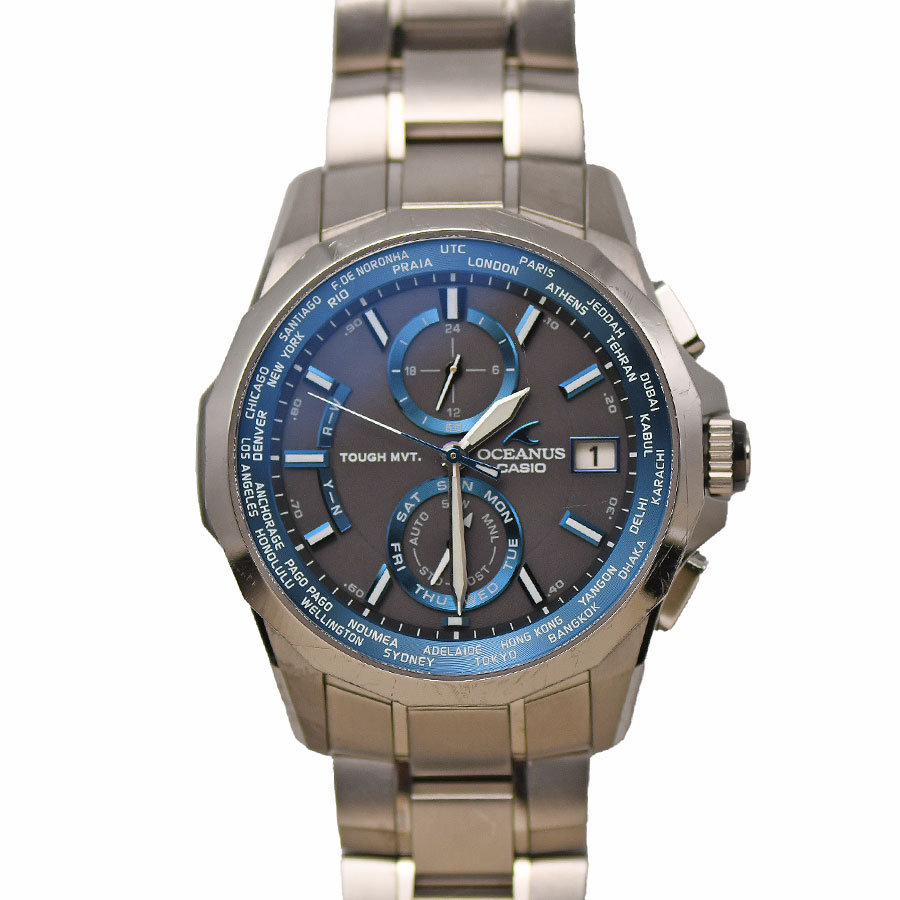 楽天市場】CASIO カシオ OCEANUS オシアナス OCW-S2000-1AJF タフ