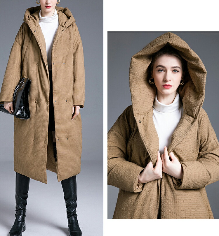 楽天市場】チェック柄ダウンコート ダウンコート レディース ロング