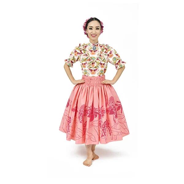 楽天市場】フラダンス衣装 パウスカート スカート フラ パウ TUP-FT541