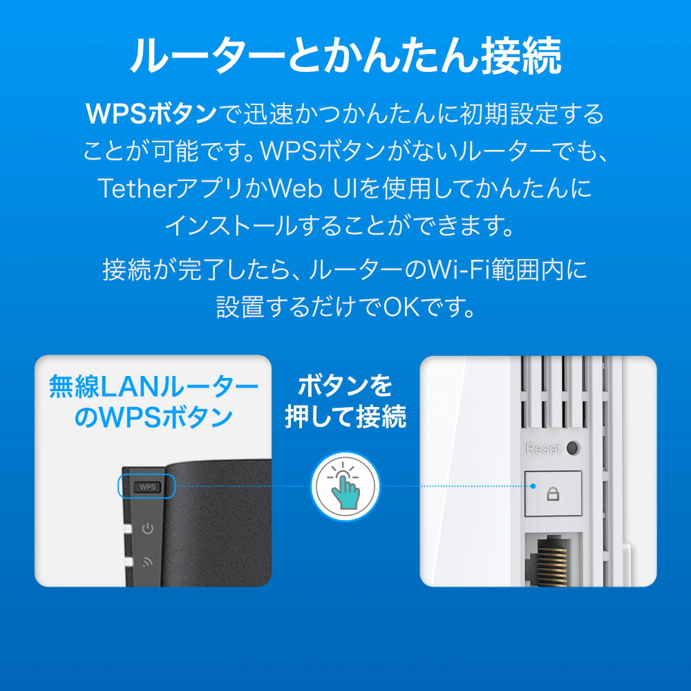 楽天市場】TP-Link 新世代 WiFi6 (11AX) 無線LAN中継器 ワイファイ