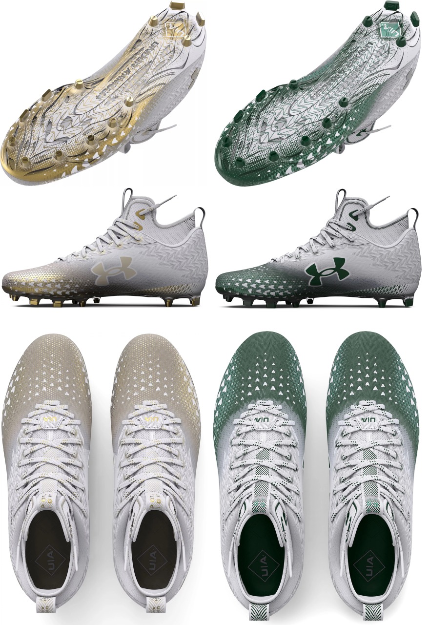 新品 UA SPOTLIGHT LUX MCアメフト スパイク27.5cm UNDER ARMOUR