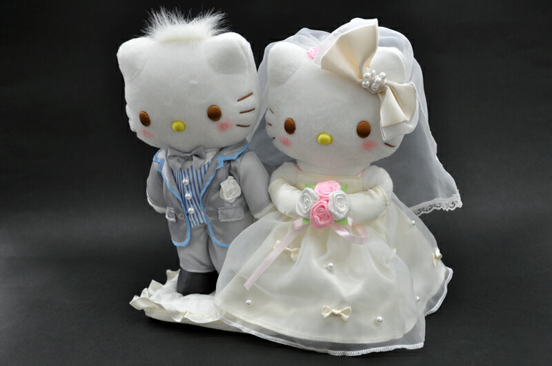 希少 ハローキティ ダニエル ウェディング ペア ストラップ 2001年 激