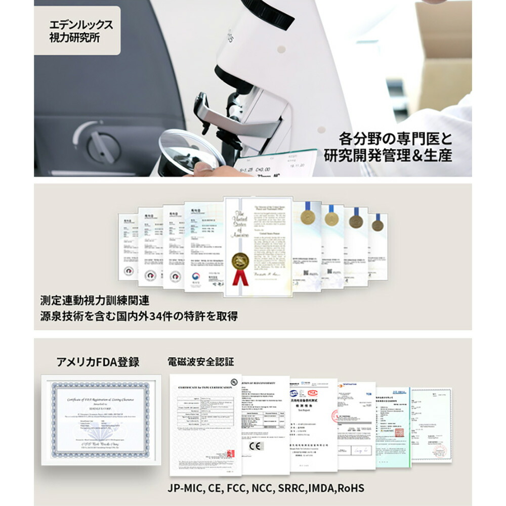 楽天市場】目を鍛えるアイウェア Otus3 視力 回復 ケア クラウドファン