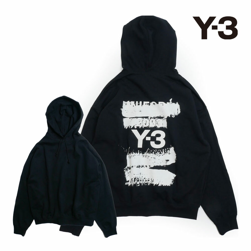 楽天市場】Y-3 ワイスリー U GFX HOODIE パーカー メンズ ブラック 2XS