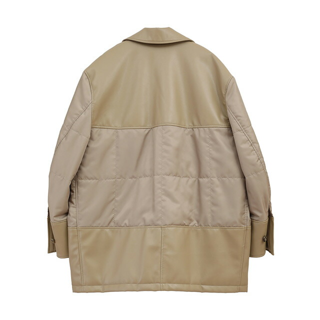 楽天市場】クラネ CLANE レザー スウィッチング オーバー ジャケット