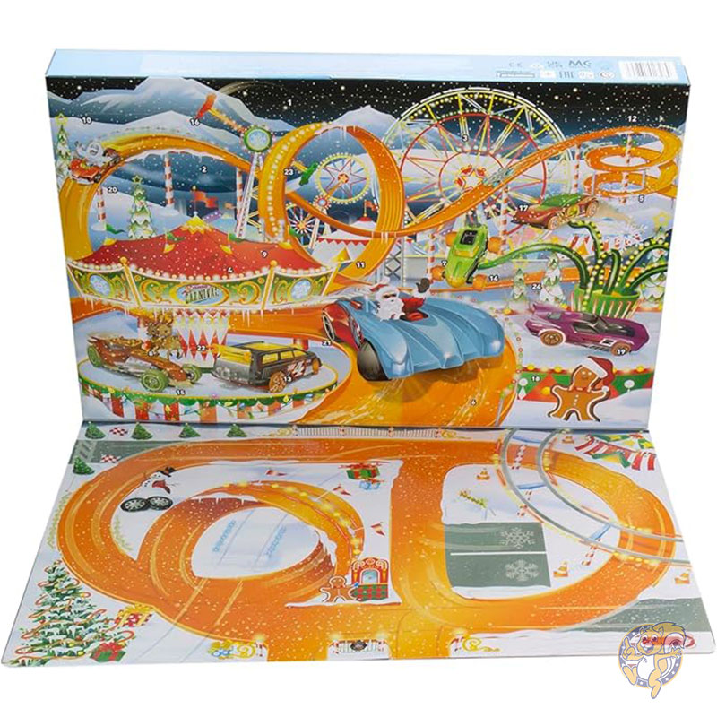 楽天市場】クリスマス アドベントカレンダー プレイマット付き 車