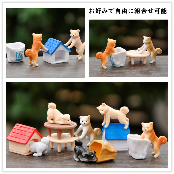 楽天市場】犬 フィギュア アニマル 動物 ドッグ 模型 置物 可愛い 6体