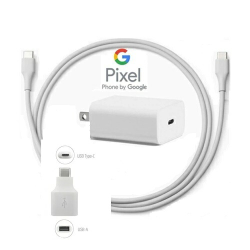 楽天市場】Google Pixel 純正 付属品 18W Type-C 充電器 Type-C to
