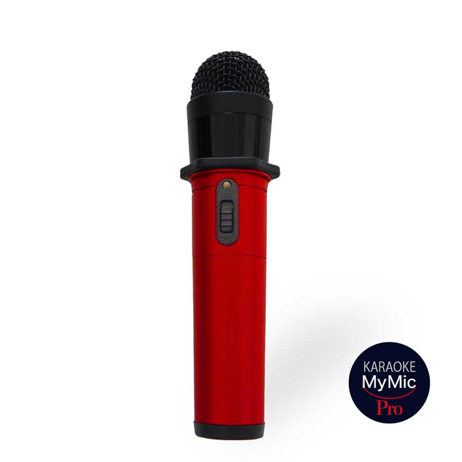 楽天市場】ペンタトニック カラオケマイク GTM-200 レッド 電池交換