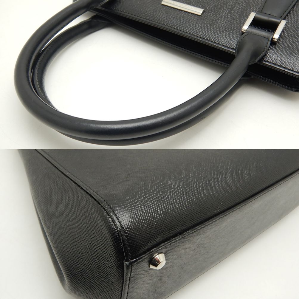 楽天市場】BURBERRY バーバリー ハンドバッグ サフィアーノ レザー