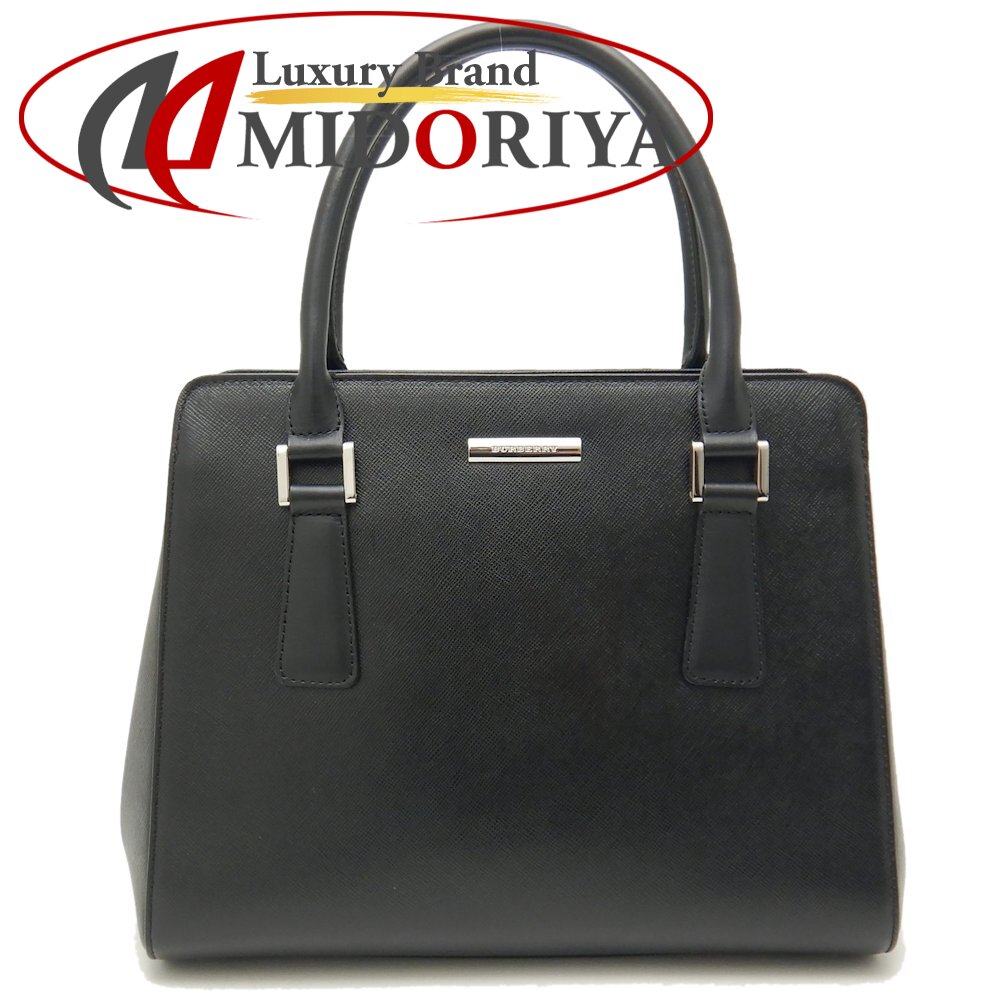 楽天市場】BURBERRY バーバリー ハンドバッグ サフィアーノ レザー