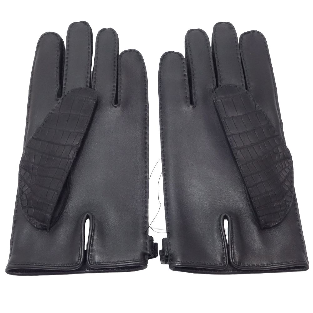 楽天市場】HERMES エルメス 手袋 グローブ サイズ9 アリゲーターマット