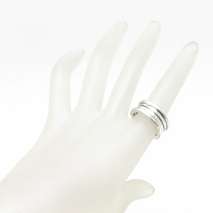 楽天市場】ブルガリ BVLGARI ビーゼロワン リング K18WG 3バンド S #56