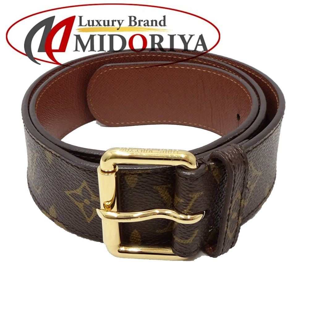 楽天市場】ルイヴィトン LOUIS VUITTON ベルト モノグラム サン