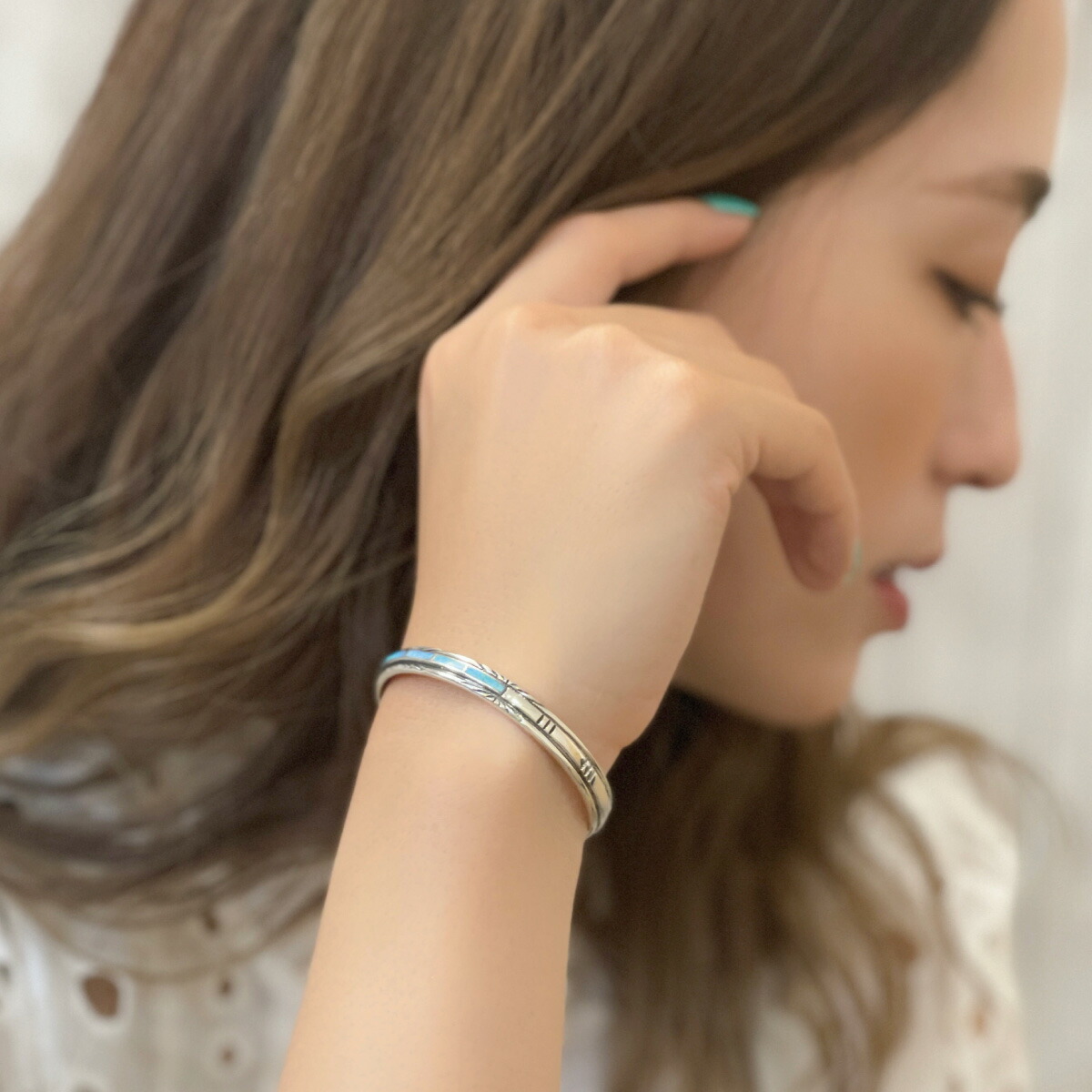 楽天市場】バングル ブレスレット レディース メンズ シルバー925