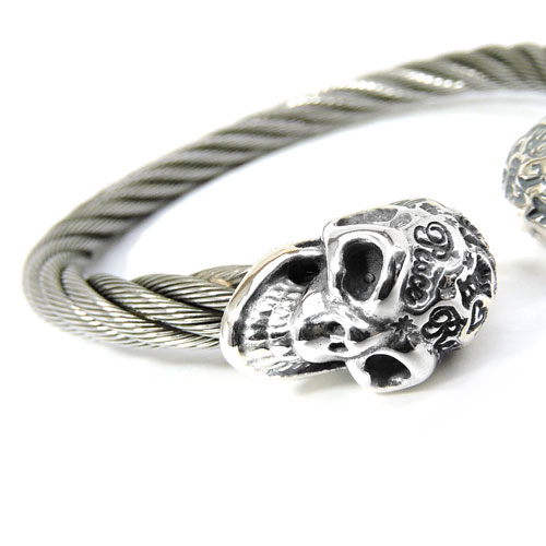 楽天市場】【BWL】Bill Wall Leather ビルウォールレザーWIRE BANGLE W