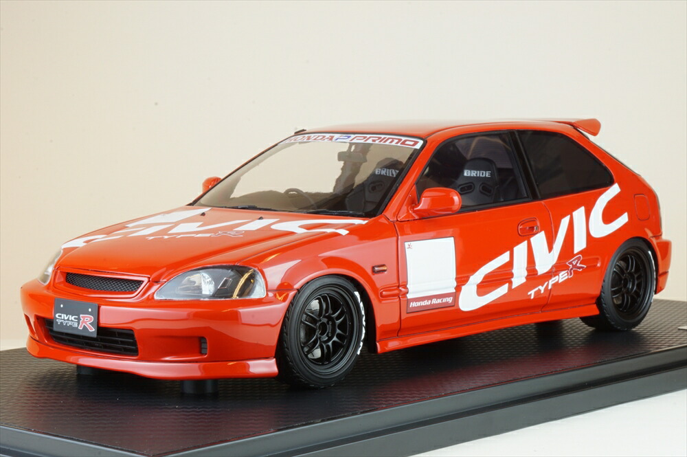 楽天市場】イグニッションモデル 1/18 ホンダ シビック EK9 タイプ R