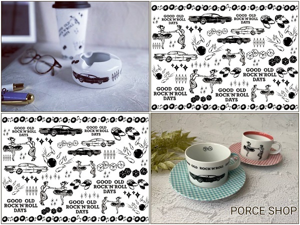 楽天市場】ポーセラーツ 転写紙 【白磁用】50sフィフティーズ転写紙