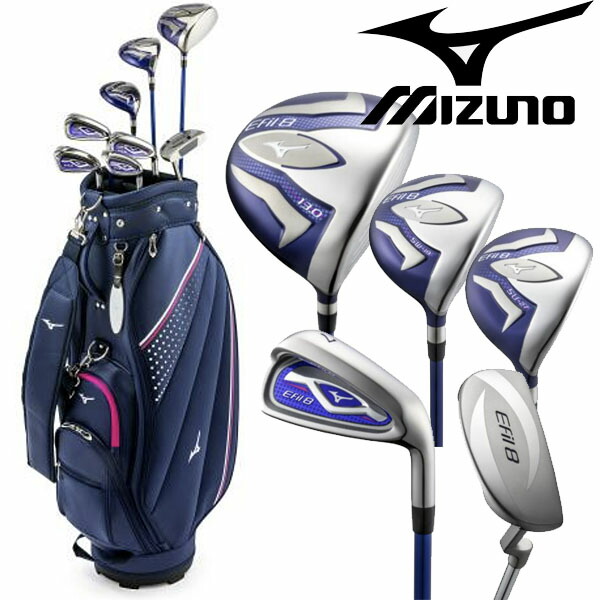 楽天市場】ミズノ レディース エフィル EFIL-8 ゴルフクラブ 8本セット