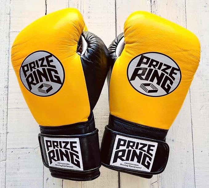 楽天市場】PRIZE RING “Professional SX” ボクシンググローブ黄色/黒