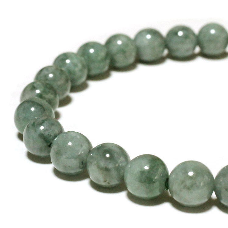 楽天市場】糸魚川翡翠[緑・黒] AAAAAランク 約6mm ブレスレット