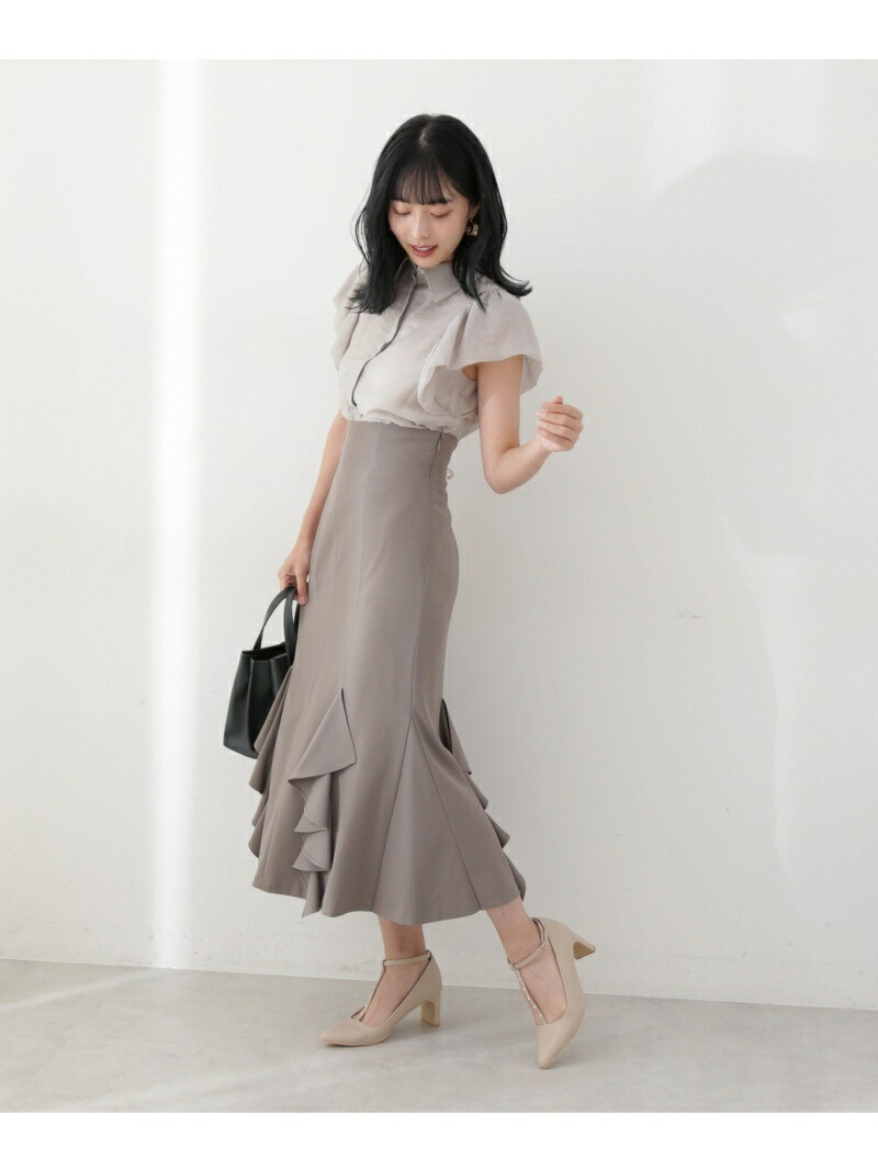 楽天市場】【SALE／50%OFF】ラッフルマーメイドスカート PROPORTION