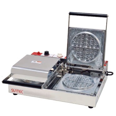 楽天市場】サンテック ベルジャン ワッフルベーカー SBW-200 丸型 2連