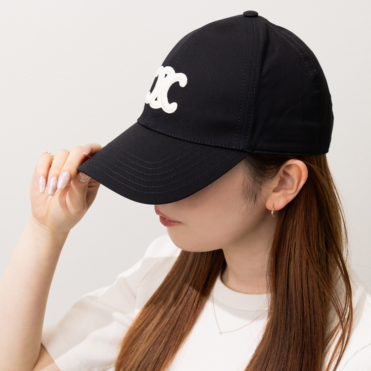 楽天市場】セリーヌ 帽子 キャップ CELINE トリオンフ ベースボール