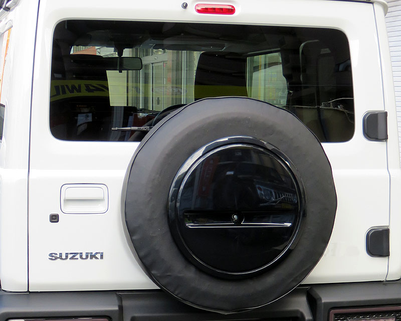 楽天市場】ジムニー用 純正センターカバー対応スペアタイヤカバー