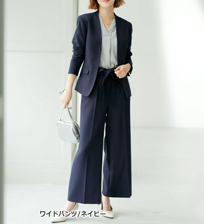 楽天市場】【2点セット】選べるボトム！洗えて型くずれしないノー