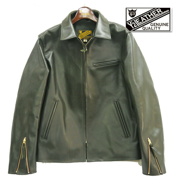 楽天市場】Y'2 LEATHER ワイツーレザー シングルライダース PR-65