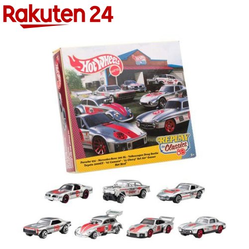 楽天市場】ホットウィール マテル80周年 ミニカー JHF01(1セット(7台