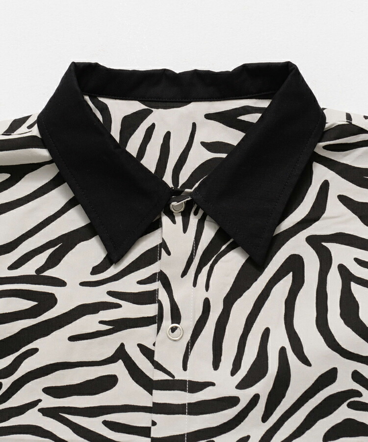 楽天市場】シャツ メンズ Revo. オーバーサイズ アニマル柄 クレリック